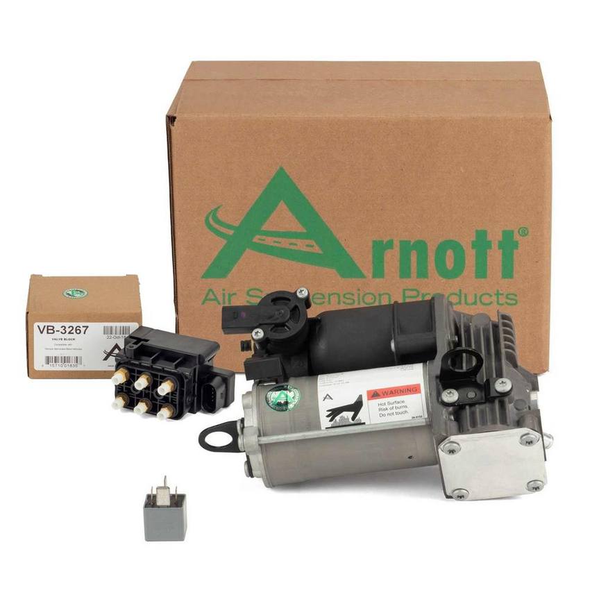 Mercedes Air Suspension Compressor Kit (with Air Suspension) 166320010480 - Arnott 3994252KIT